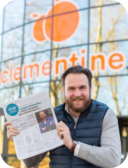 Un article sur Clementine dans un journal éco